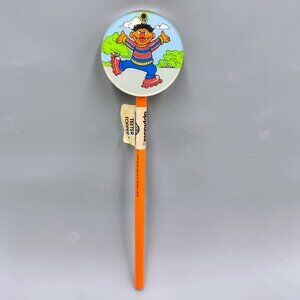 Vintage Sesame Street Ernie Teeter Totter Pencil with Topper Applause
